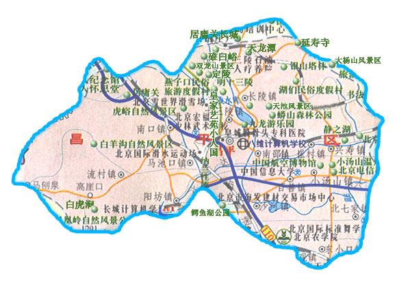 地图集锦/昌平区图片