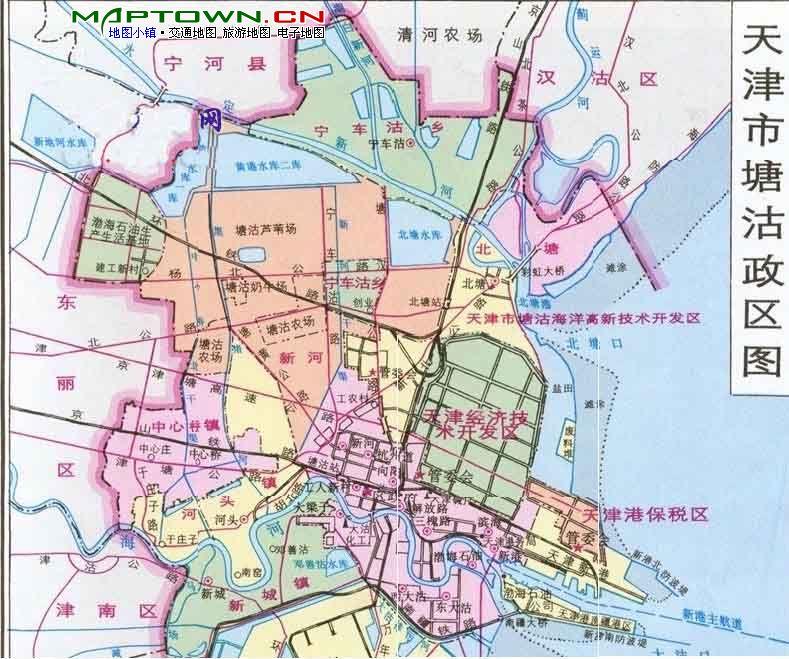 地圖集錦/塘沽區